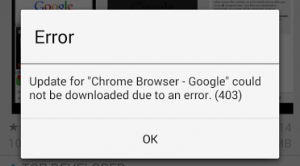 Google Play Store'da karşılaştığımız hatalar