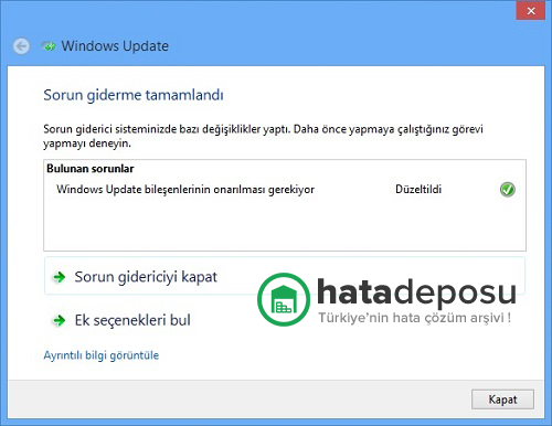 Windows Güncelleme Sorunu